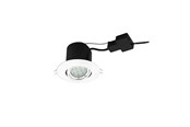 Lamper - EGLO PENETO 2 INDBYG. KIP ISOL. SLØJFE Ø108 GU10 400LM HVID - 96862