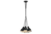 Lamper - EGLO PRIDDY KLYNGE 7L SORT - 49467