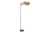 Lamper - EGLO SIRUELA GULV H1600 E27 SORT/NATUR FSC - 31966