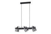 Lamper - EGLO HORNWOOD 2 LANGBORD 3L SORT/SORTTRANSP. FSC - 43606
