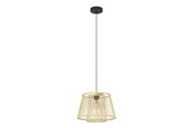 Lamper - EGLO HYKEHAM PENDEL E27 Ø380 NATUR - 43852