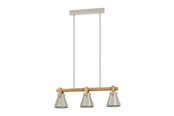 Lamper - EGLO CAWTON LANGBORD L760 3XE27 NØD/BS FSC - 43952