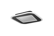 Lamper - EGLO MACCHIONI LOFT 380X380 CCT 2360LM DÆMPB. SORT M/KRYSTALEFF. - 901241