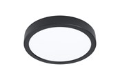 Lamper - EGLO FUEVA 6 PLAFOND Ø210 CCT 11,5W 1550LM SORT - 901298