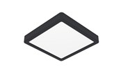 Lamper - EGLO FUEVA 6 PLAFOND 220X220 CCT 10,5W 1700LM SORT - 901303