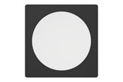 Lamper - EGLO FUEVA 6 INDBYG. 166X166 CCT 10,5W 1200LM SORT - 901392
