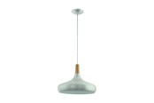 Lamper - EGLO SABINAR PENDEL E27 Ø400 SILVER - 96986