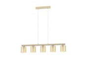 Lamper - EGLO CASTRALVO LANGBORD E27 5L BS/TRÆ/AMBER - 98592
