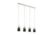 Lamper - EGLO AZBARREN LANGBORD 4XE27 L1195 GRÅ - 39752