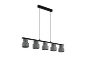 Lamper - EGLO HILCOTT LANGBORD 5XE27 L1160 ZINK - 39855