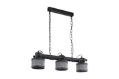 Lamper - EGLO TURROCK LANGBORD 3XE27 SORT - 43447