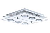 Lamper - EGLO CABO LOFT 6X3W KROM/HVID - 30932