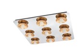Lamper - EGLO TORANO LOFT 9X510LM DÆMPB. KROM/GULD - 97525