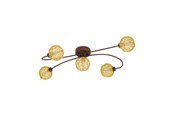 Lamper - EGLO CARIS 1 LOFT 5X360LM RUST - 97727