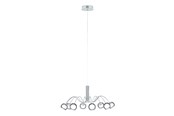 Lamper - EGLO MALAGON LYSEKRONE 8L KROM - 39149