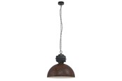 Lamper - EGLO ROCKINGHAM PENDEL E27 RUSTBRUN/SORT - 43299