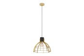 Lamper - EGLO STILLINGTON PENDEL E27 SORT/GULD - 43767