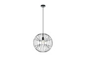 Lamper - EGLO OKINZURI PENDEL E27 Ø450 SORTKROM - 98688