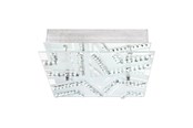Lamper - EGLO VERDESCA PLAFOND SATINERET/KLAT/KRYSTAL - 93921
