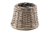 Lamper - EGLO SKÆRM Ø205 RATTAN GRÅ - 49981