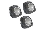 Lamper - EGLO SOLCELLE STEN GRÅ 3 STK PK. - 48505