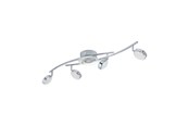 Lamper - EGLO SALTO SPOTSKINNE 6X640/180LM KROM - 32829
