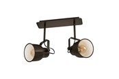 Lamper - EGLO MITCHLEY SPOT 2XE27 L470 SORT - 43386