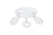 Lamper - EGLO ODERSO SPOT RONDEL 3X360LM HVID - 75203