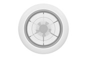 Lamper - EGLO SAYULITA INDBYG. VENTILATOR 2600LM 2700-6500K HVID/GRÅ - 35093