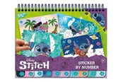 Kreativt Legetøj - Totum DISNEY STITCH Sticker by Number blok - 700123
