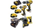 Skrue/Boremaskine - Dewalt DCK368P3T-QW Cordless Tool Kit - DCK368P3T-QW