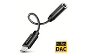 USB kabel - AXAGON Hi-Res Audio Adapter - USB-C to 3.5 mm Audio Jack (female) - 10 cm - ADA-HC