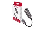 Netværksadapter (netkort, printserver mv.) - AXAGON Gigabit Ethernet Superspeed USB-A 3.2 Gen 1 External Network Adapter - ADE-TR