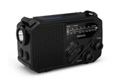 DAB, netværks- og clockradio - Philips TAR1609/00 - Emergency Radio - Solar - Dynamo - 2000 mAh Powerbank - AM/FM - Mono - TAR1609/00