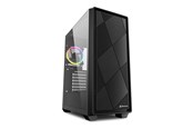 Kabinet - Sharkoon VS8 RGB - ATX case - Kabinet - Tower - Sort - 4044951039081