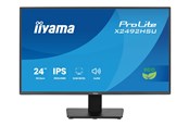 Skærm - 24" iiyama ProLite X2492HSU-B1 - LED monitor - Full HD (1080p) - 24" - X2492HSU-B1