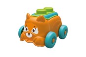 Babylegetøj - Clementoni Baby - Clemmy Sensory Puppy Orange with Soft Blocks 5pcs. - 17487