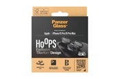 Mobil - Andet Tilbehør - PanzerGlass Hoops® Titanium Camera Lens Protector Black iPhone 15 Pro | 15 Pro Max - PANZER1203