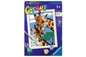 Kreativt Legetøj - Ravensburger CreArt Paint by Numbers - Cute Giraffes - 236152