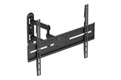Vægbeslag, AV-Beslag & AV-Møbler - Deltaco mounting kit - full-motion - for curved / flat panel - 3-way tilt swivel up to 35 kg - black - Max 35 kg - recommended for 70" - ARM-1201-B