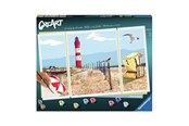 Kreativt Legetøj - Ravensburger CreArt Paint by Numbers - Beside The Seaside - 202775