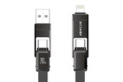 USB kabel - BlitzWolf BW-HDC7 4-in-1 USB + C + Lightning Cable 240W - BW-HDC7