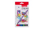 Skrive- og Tegneværktøjer - Bruynzeel - Fineliners 12 pcs. - 60241112