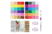 Hobby artikler - Pro Arona Smykkesæt - Heishi & Charms Perler - 12000 stk - 7110-4