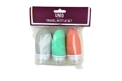 Fritid & Rejser - UNIQ Rejseflaskesæt - 3 stk, 60 ml - 7454