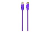 Netværkskabel - Gembird patch cable - 25 cm - purple - Lilla - 0.25m - PP12-0.25M/V