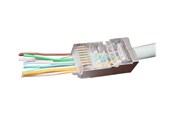 Netværkskabel - Gembird Cablexpert network connector - Sølv - LC-PTF-01/100
