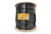 Netværkskabel - Gembird Cablexpert bulk cable - 305 m - black - Sort - 305m - FPC-6004GE-SO-OUT