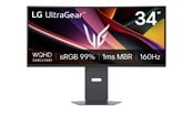 Skærm - 34" LG UltraGear 34G600A-B - 3440x1440 (UWQHD) - 160Hz - VA - 34G600A-B.AEU