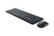 Tastatur - Dell Keyboard and Mouse KM3322W - keyboard and mouse set - QWERTZ - German - black - with 3-year NBD Advanced Exchange Input Device - Tastatur & Mus sæt - Tysk - Sort - KM3322W-R-GER